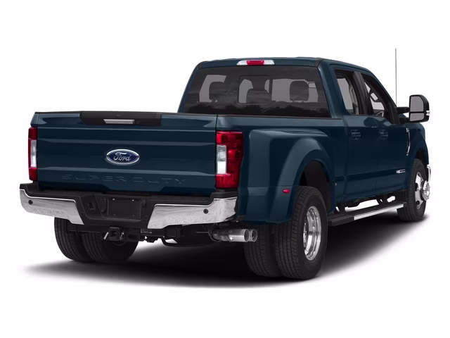 2017 Blue Ford Super Duty F-350 DRW Lariat 4X4 Truck