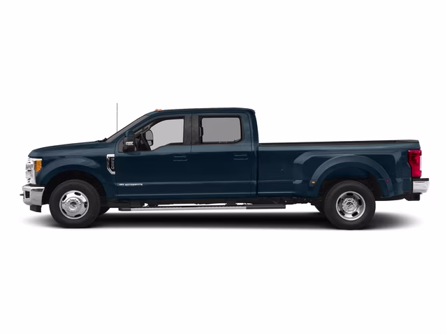 2017 Blue Ford Super Duty F-350 DRW Lariat 4X4 Truck