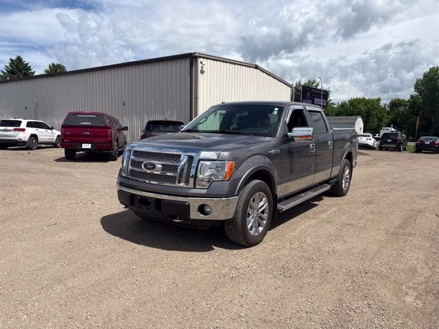 2012 Sterling Gray Metallic Ford F-150 Lariat 4X4 Truck