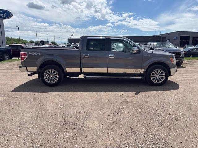2012 Sterling Gray Metallic Ford F-150 Lariat 4X4 Truck