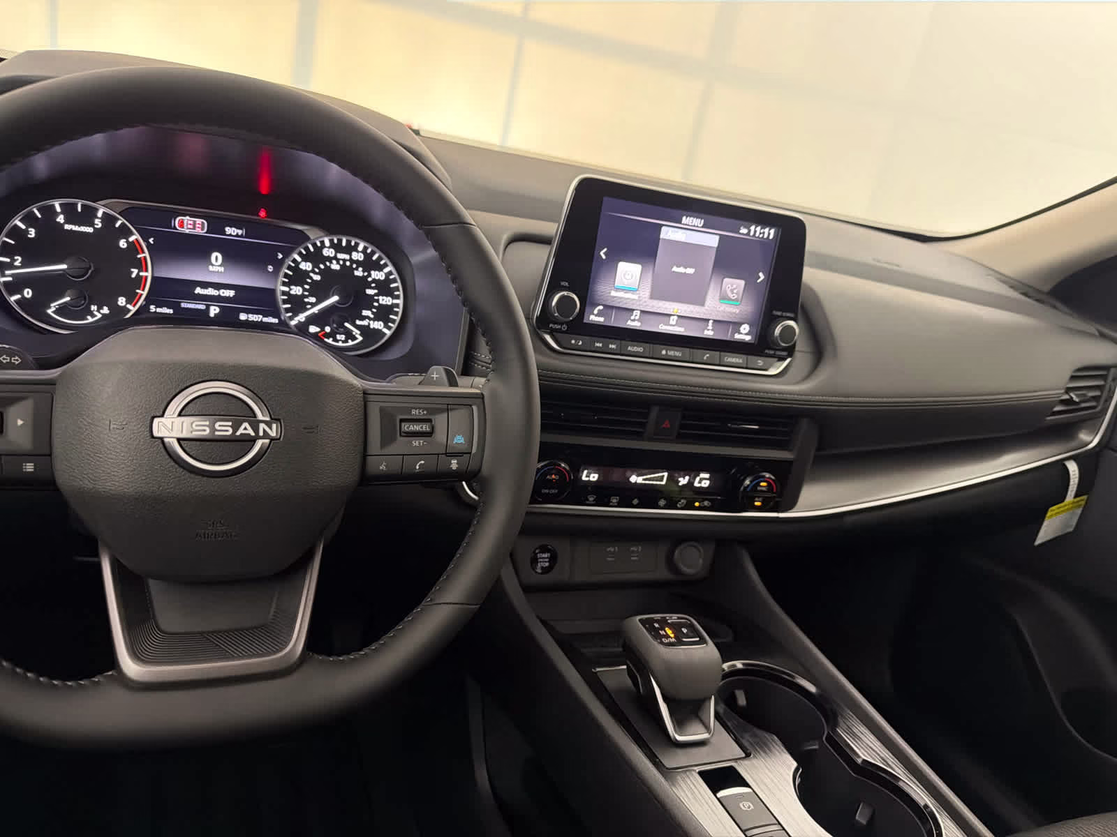2026 Everest White Pearl Tricoat Nissan Rogue SV FWD SUV
