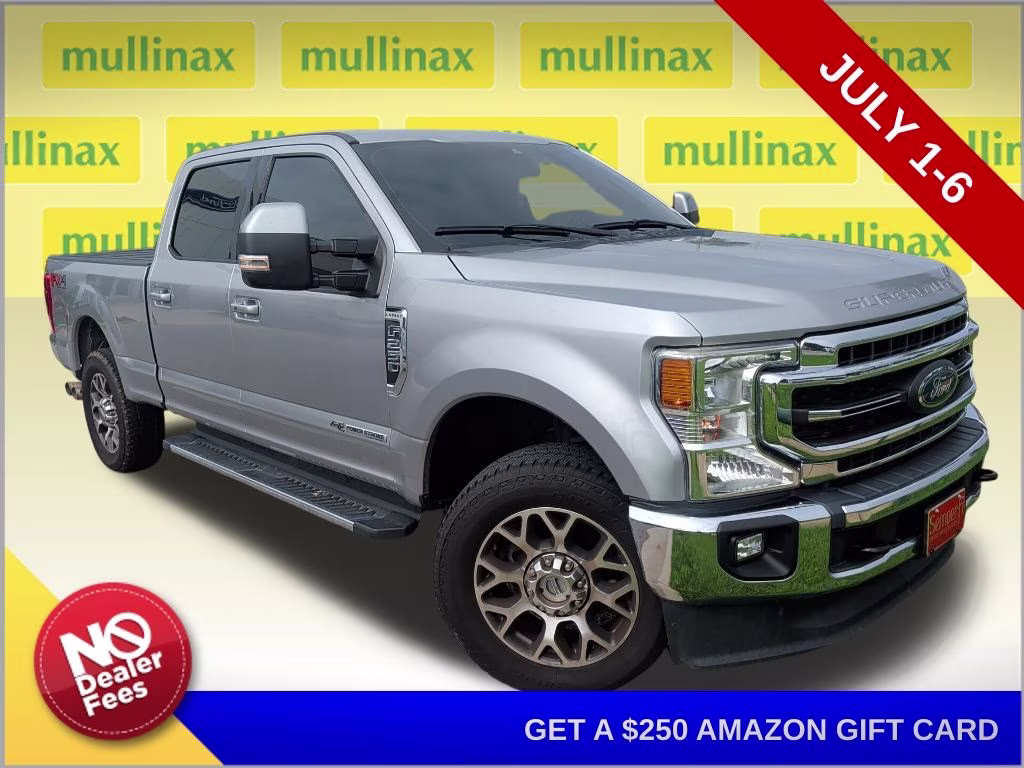 2020 Iconic Silver Metallic Ford Super Duty F-250 SRW Lariat 4X4 Truck
