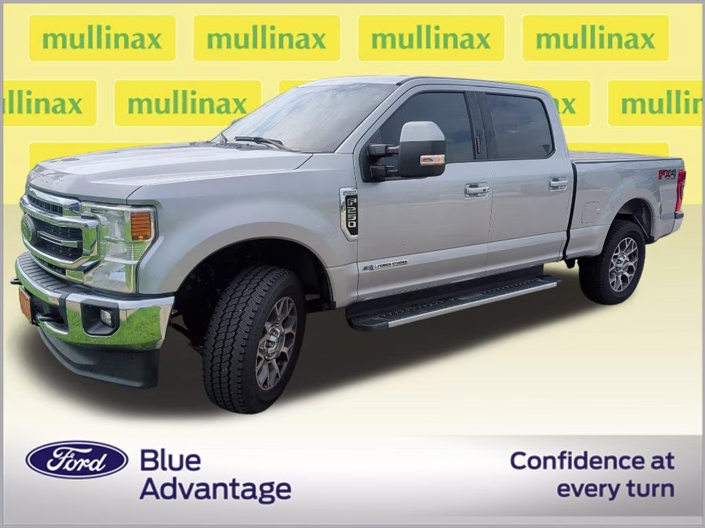 2020 Iconic Silver Metallic Ford Super Duty F-250 SRW Lariat 4X4 Truck