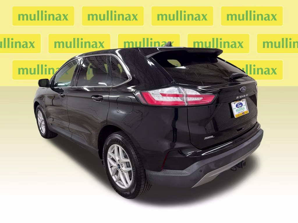 2021 Agate Black Metallic Ford Edge SEL AWD SUV