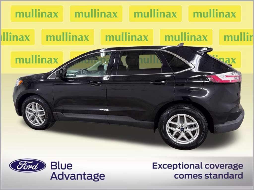 2021 Agate Black Metallic Ford Edge SEL AWD SUV