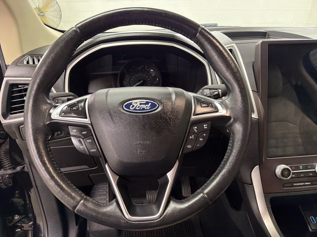 2021 Agate Black Metallic Ford Edge SEL AWD SUV