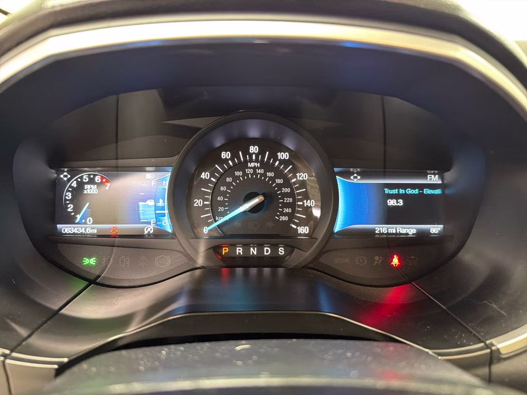 2021 Agate Black Metallic Ford Edge SEL AWD SUV