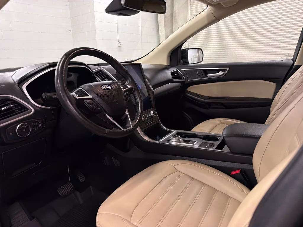 2021 Agate Black Metallic Ford Edge SEL AWD SUV