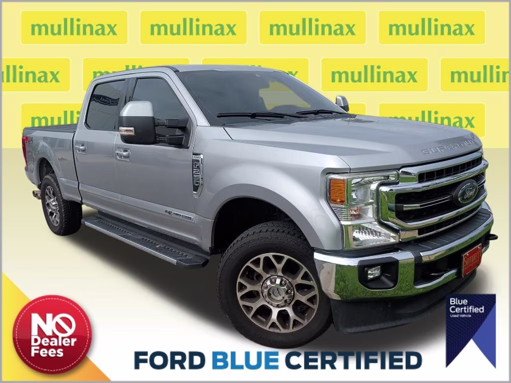 2020 Iconic Silver Metallic Ford Super Duty F-250 SRW Lariat 4X4 Truck
