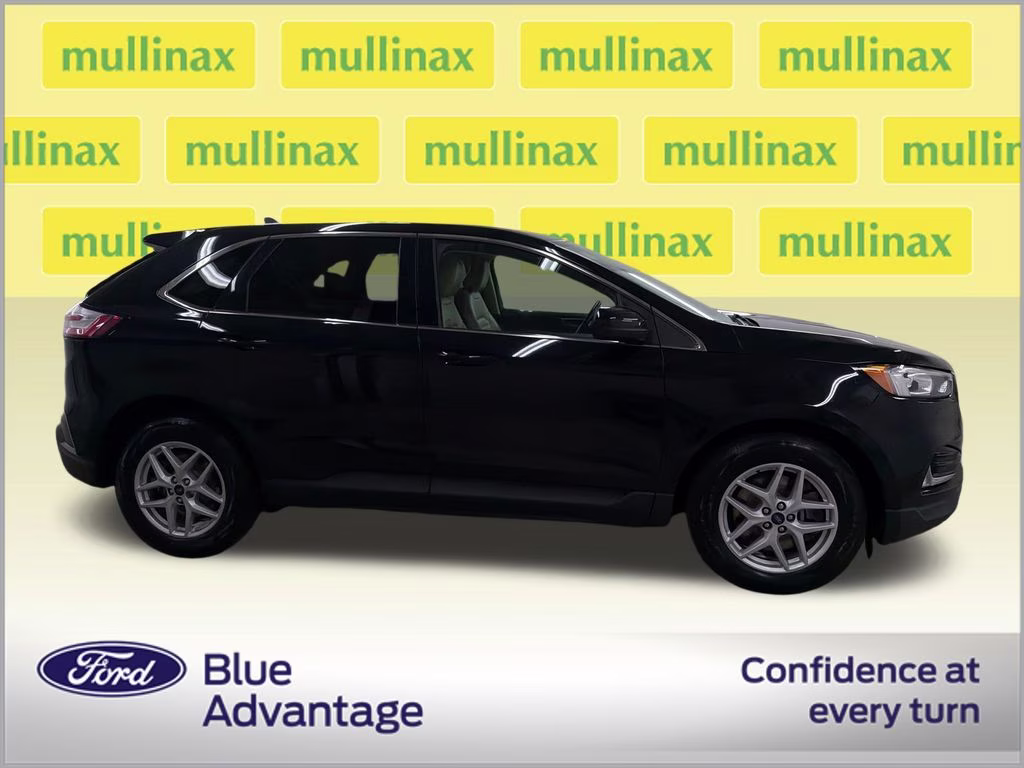 2021 Agate Black Metallic Ford Edge SEL AWD SUV