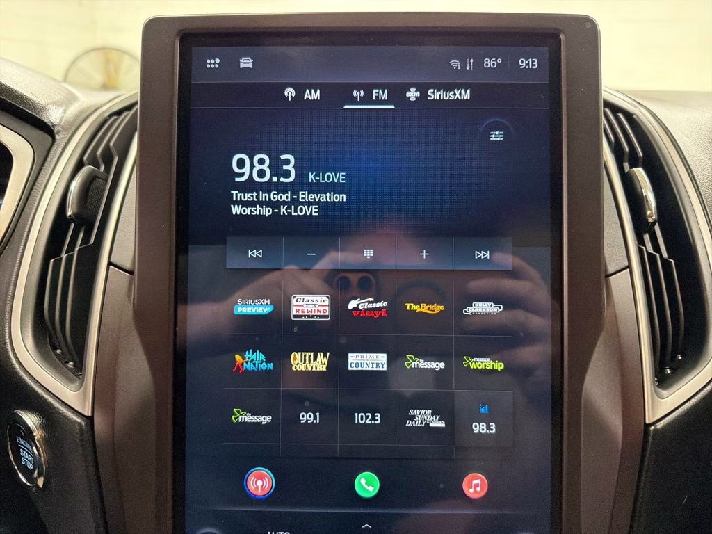2021 Agate Black Metallic Ford Edge SEL AWD SUV