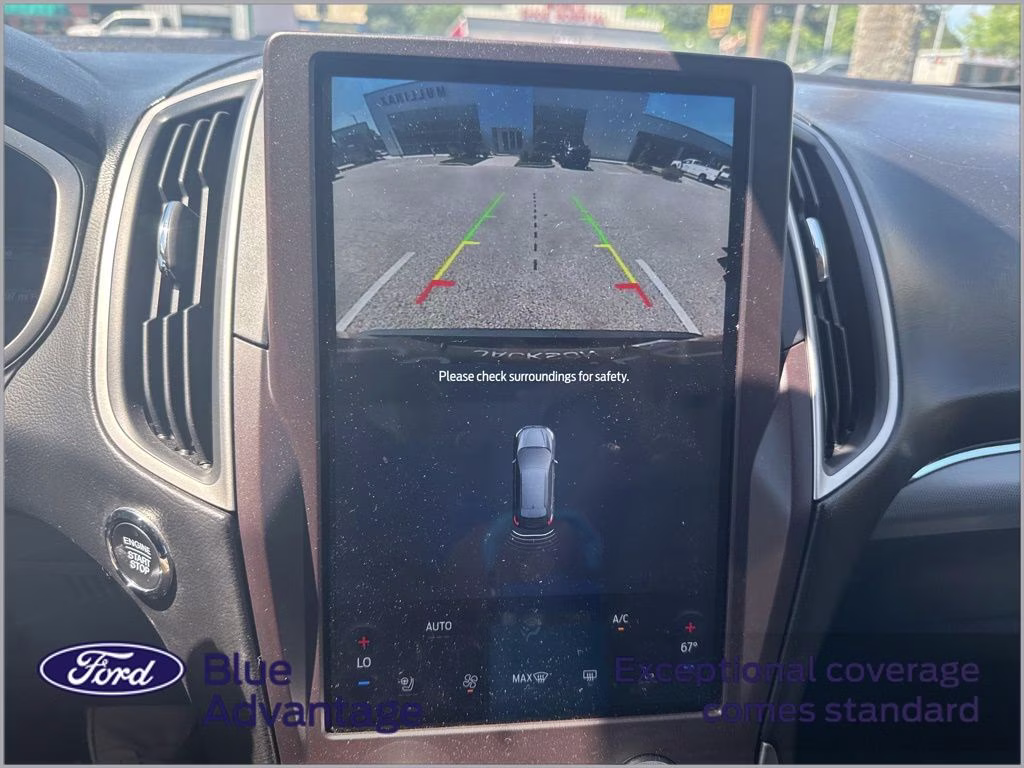2021 Agate Black Metallic Ford Edge SEL AWD SUV