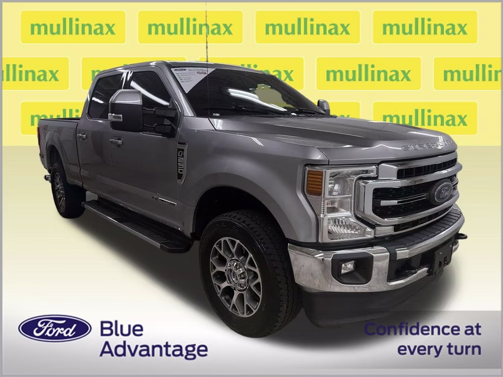 2020 Iconic Silver Metallic Ford Super Duty F-250 SRW Lariat 4X4 Truck