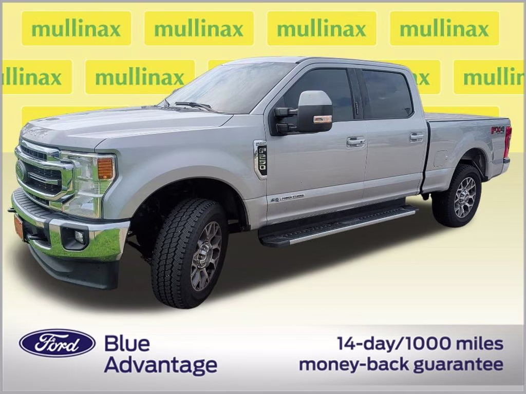 2020 Iconic Silver Metallic Ford Super Duty F-250 SRW Lariat 4X4 Truck