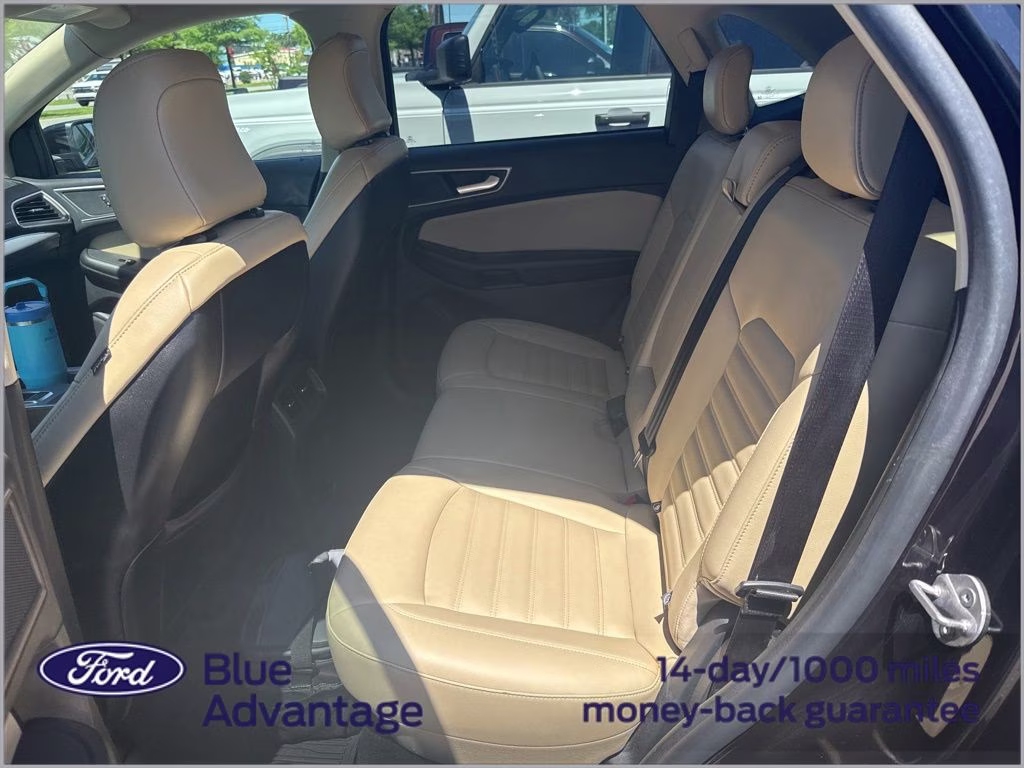 2021 Agate Black Metallic Ford Edge SEL AWD SUV
