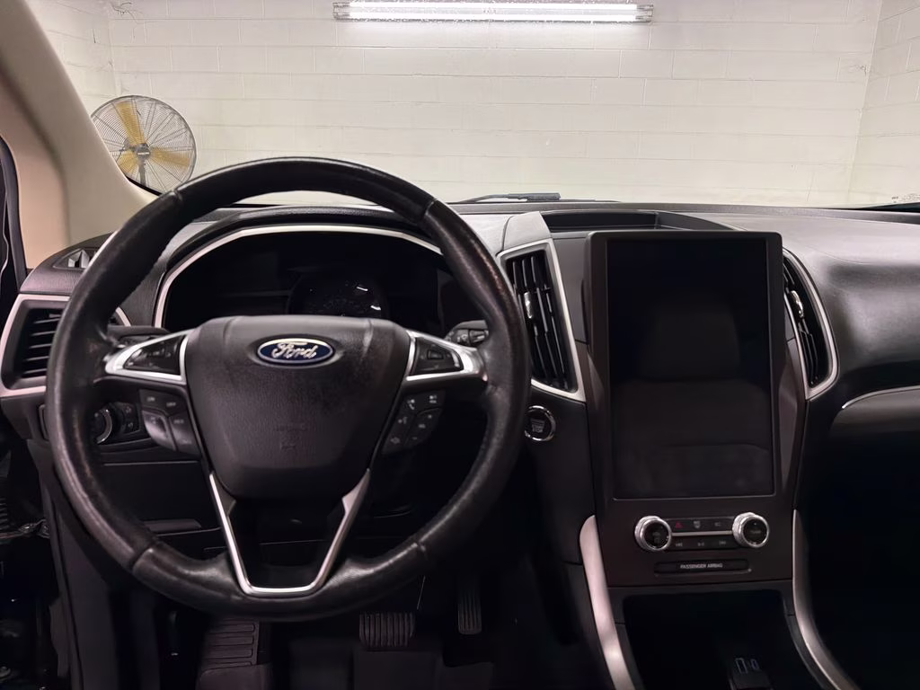2021 Agate Black Metallic Ford Edge SEL AWD SUV