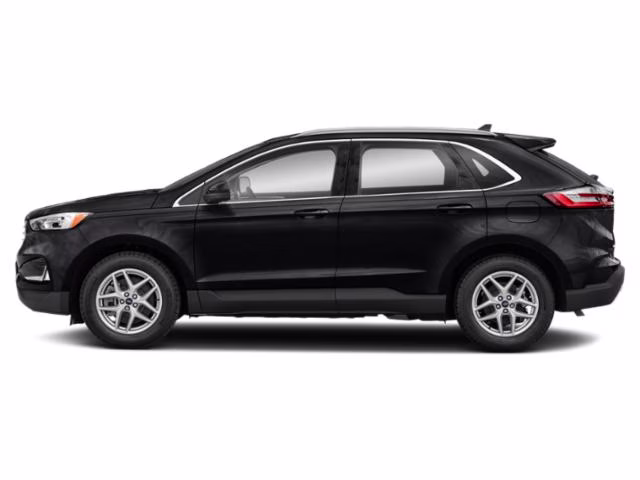 2021 Black Ford Edge SEL AWD SUV
