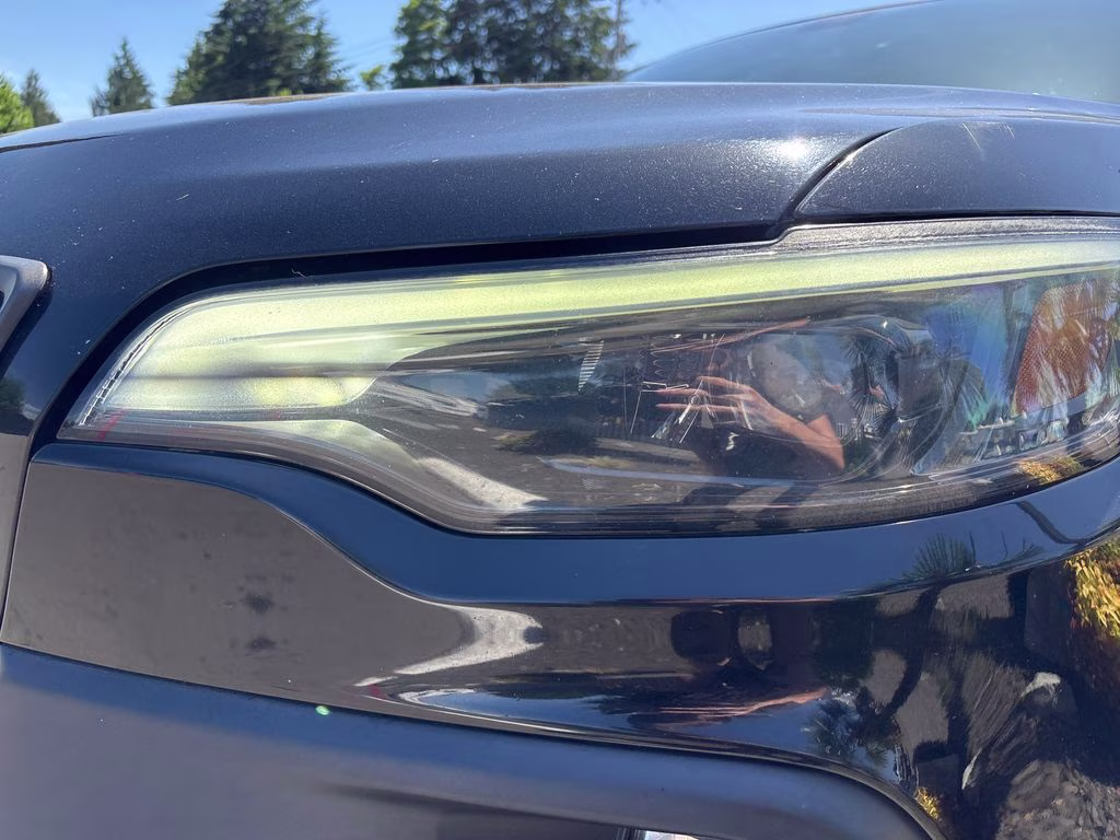 2020 Diamond Black Crystal Pearlcoat Jeep Cherokee Trailhawk 4X4 SUV