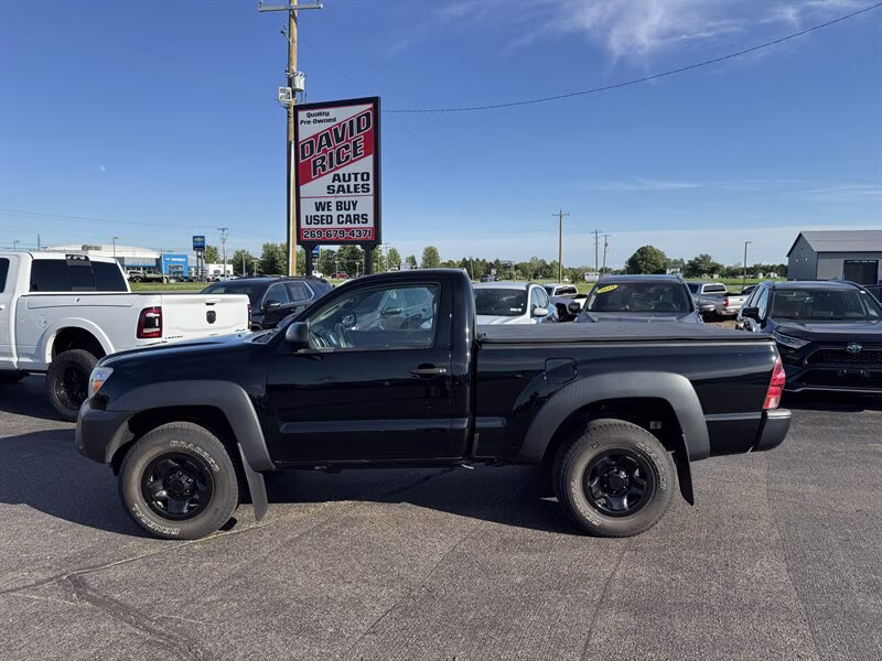 2014 Black Toyota Tacoma 4X4 Truck