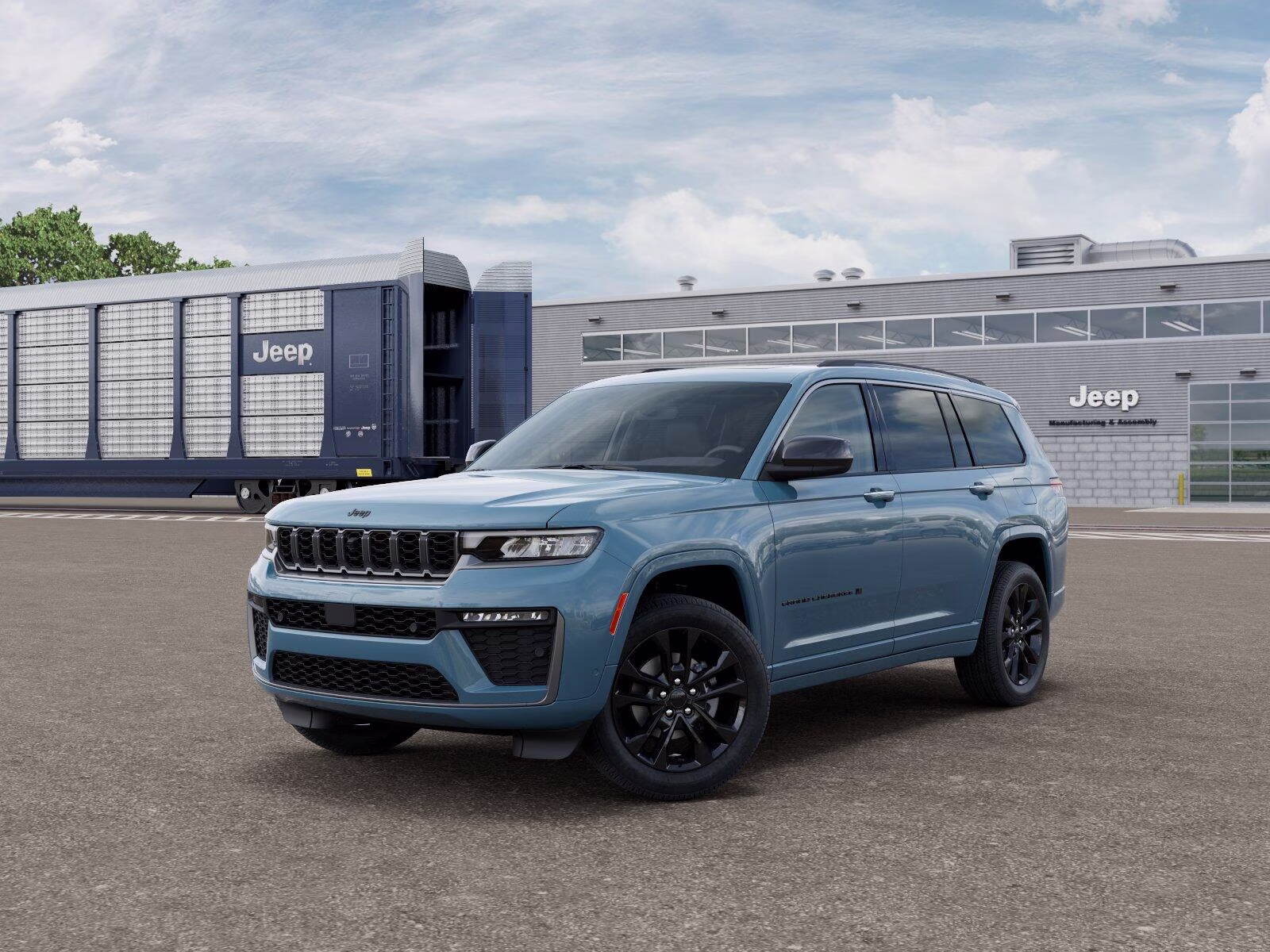 2026 Steel Blue Jeep Grand Cherokee L Grand Cherokee Limited Reserve 4x4 SUV