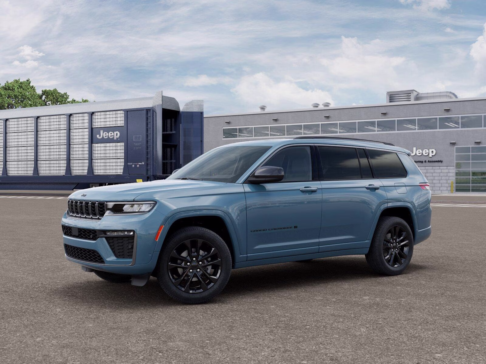 2026 Steel Blue Jeep Grand Cherokee L Grand Cherokee Limited Reserve 4x4 SUV