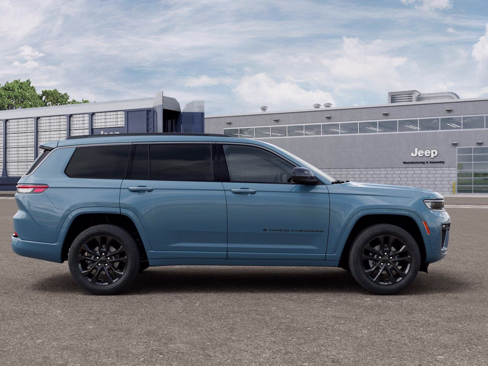 2026 Steel Blue Jeep Grand Cherokee L Grand Cherokee Limited Reserve 4x4 SUV