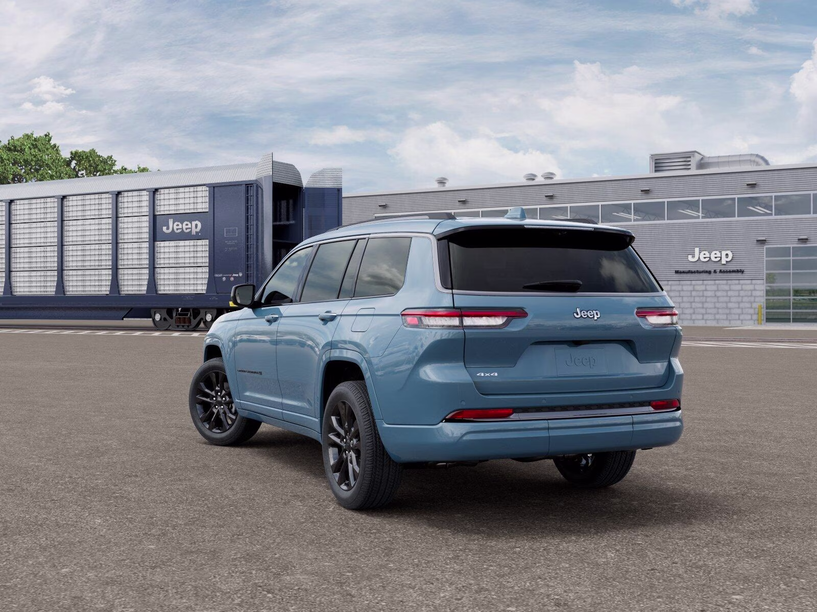 2026 Steel Blue Jeep Grand Cherokee L Grand Cherokee Limited Reserve 4x4 SUV