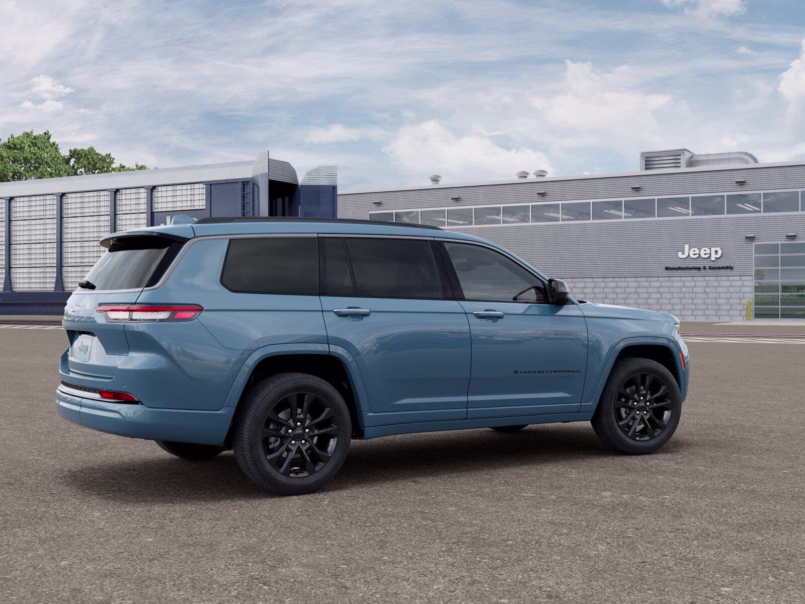 2026 Steel Blue Jeep Grand Cherokee L Grand Cherokee Limited Reserve 4x4 SUV