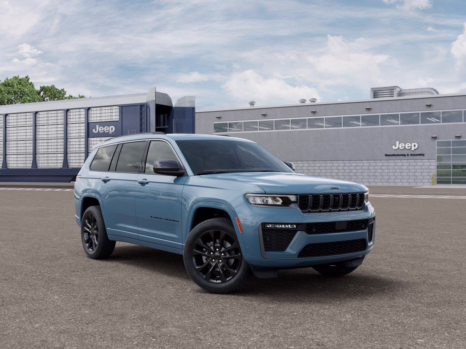 2026 Steel Blue Jeep Grand Cherokee L Grand Cherokee Limited Reserve 4x4 SUV