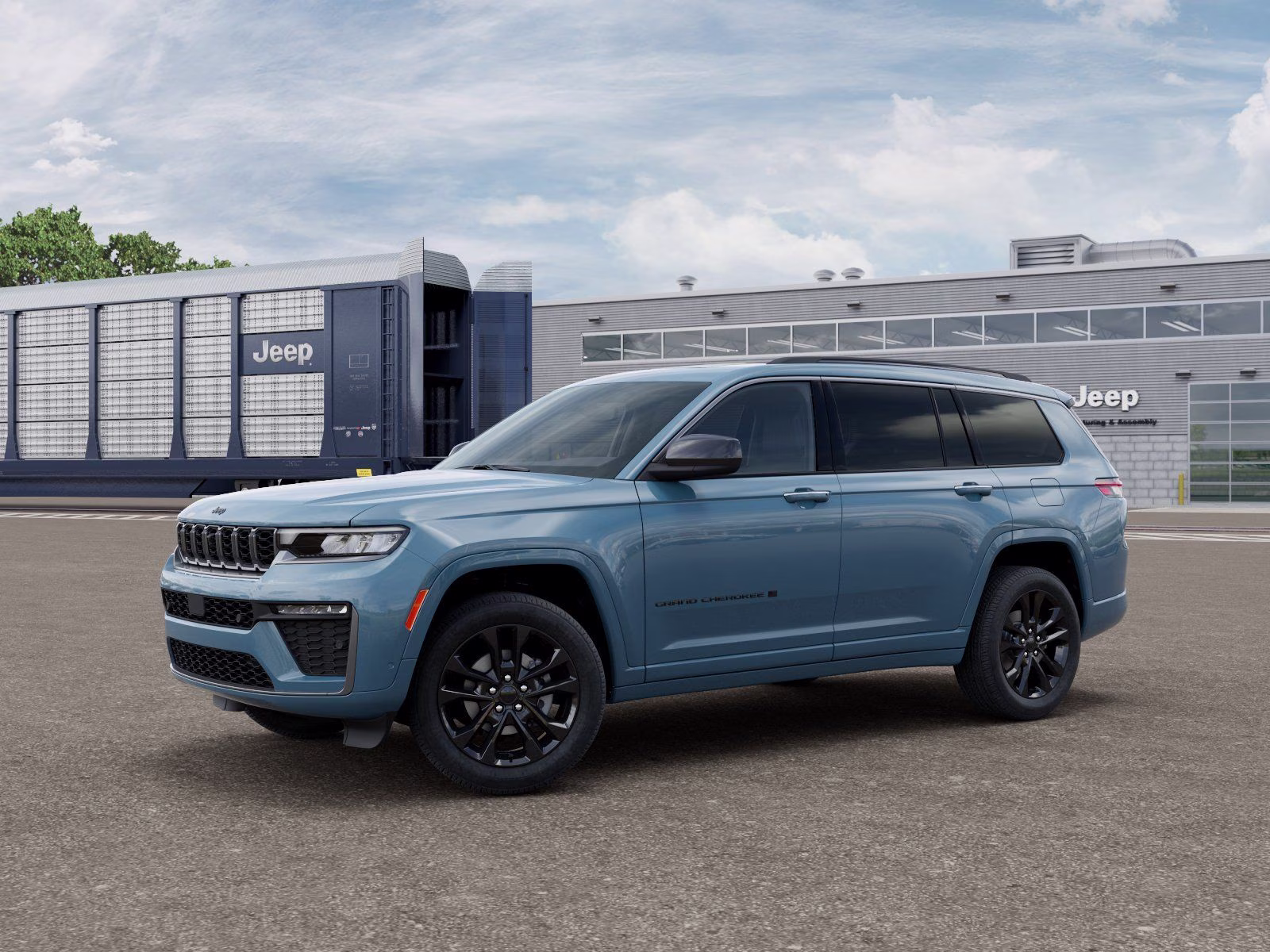 2026 Steel Blue Jeep Grand Cherokee L Limited 4X4 SUV
