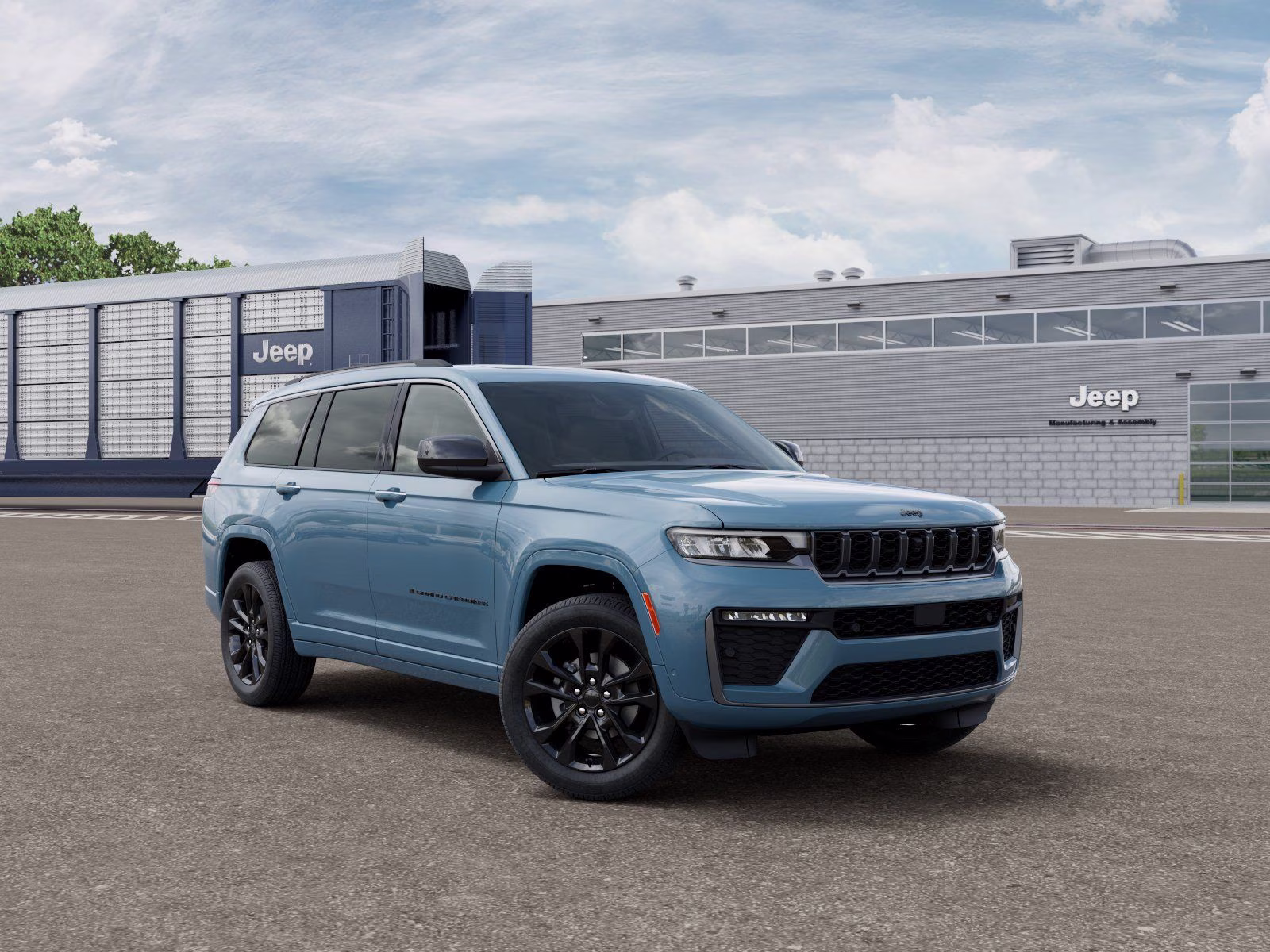 2026 Steel Blue Jeep Grand Cherokee L Limited 4X4 SUV