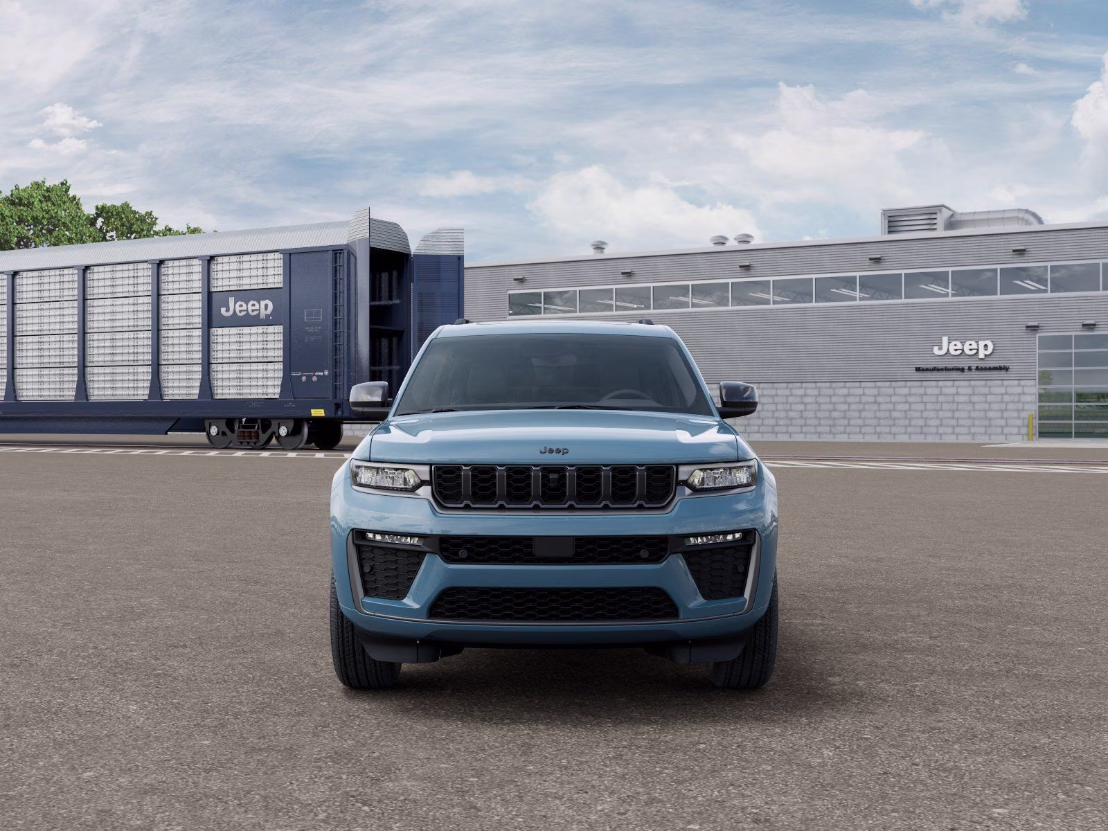 2026 Steel Blue Jeep Grand Cherokee L Limited 4X4 SUV