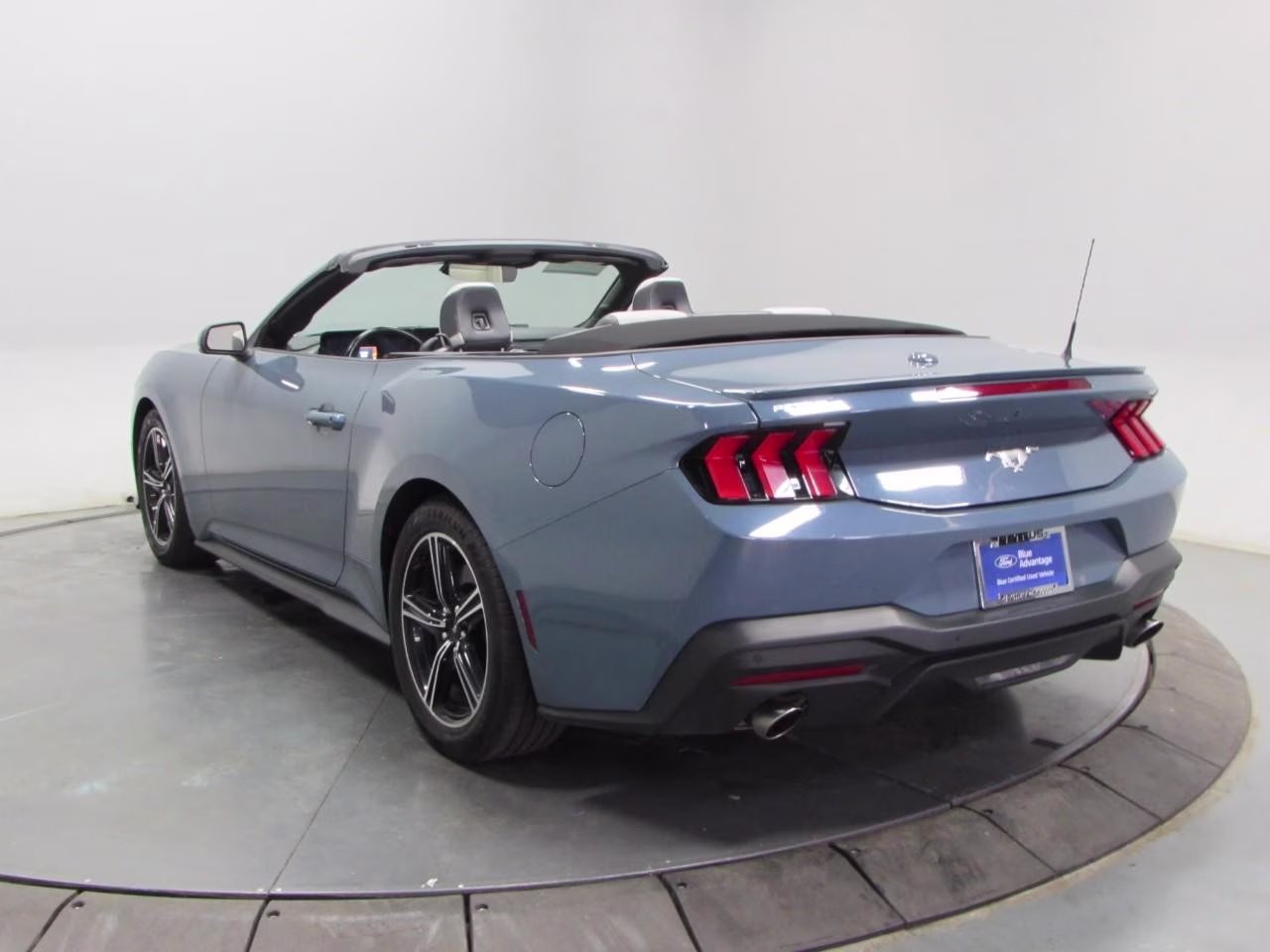 2024 Vapor Blue Metallic Ford Mustang EcoBoost Premium RWD Convertible