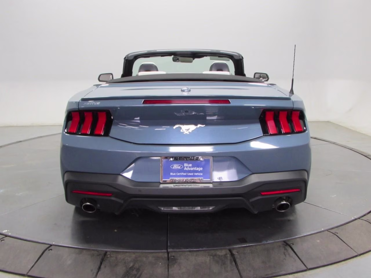 2024 Vapor Blue Metallic Ford Mustang EcoBoost Premium RWD Convertible