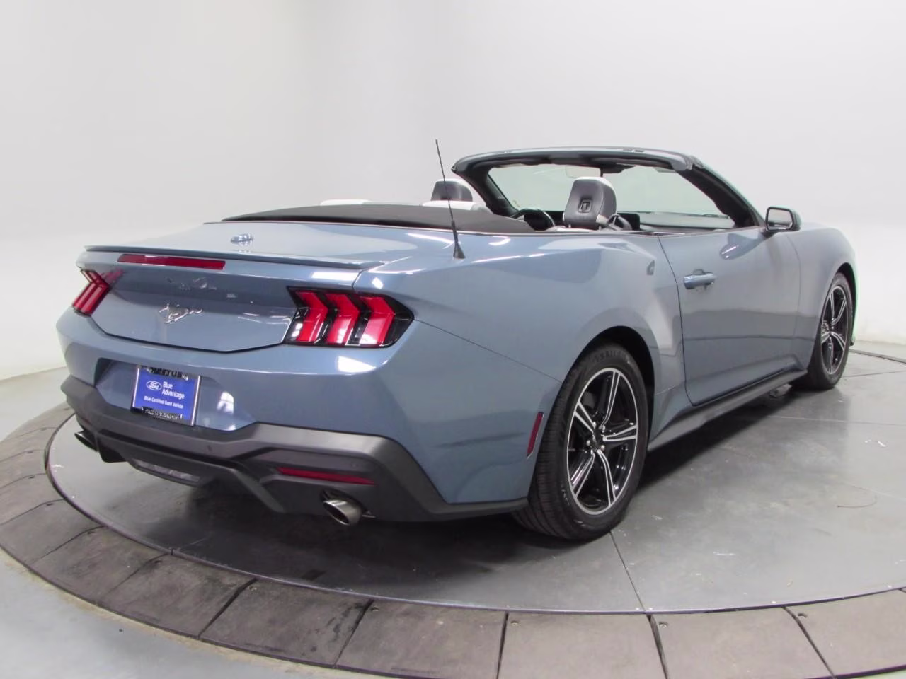 2024 Vapor Blue Metallic Ford Mustang EcoBoost Premium RWD Convertible