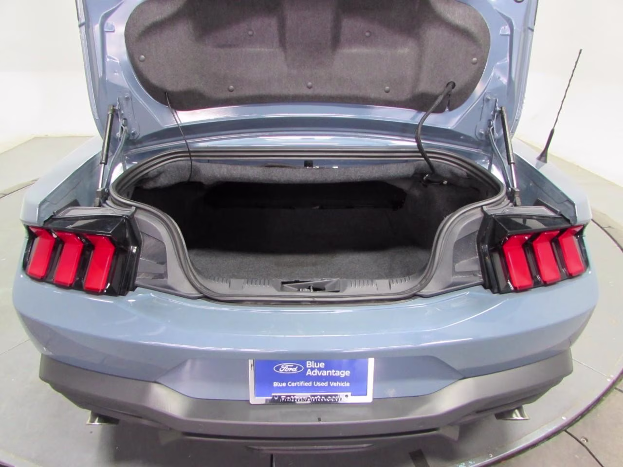 2024 Vapor Blue Metallic Ford Mustang EcoBoost Premium RWD Convertible