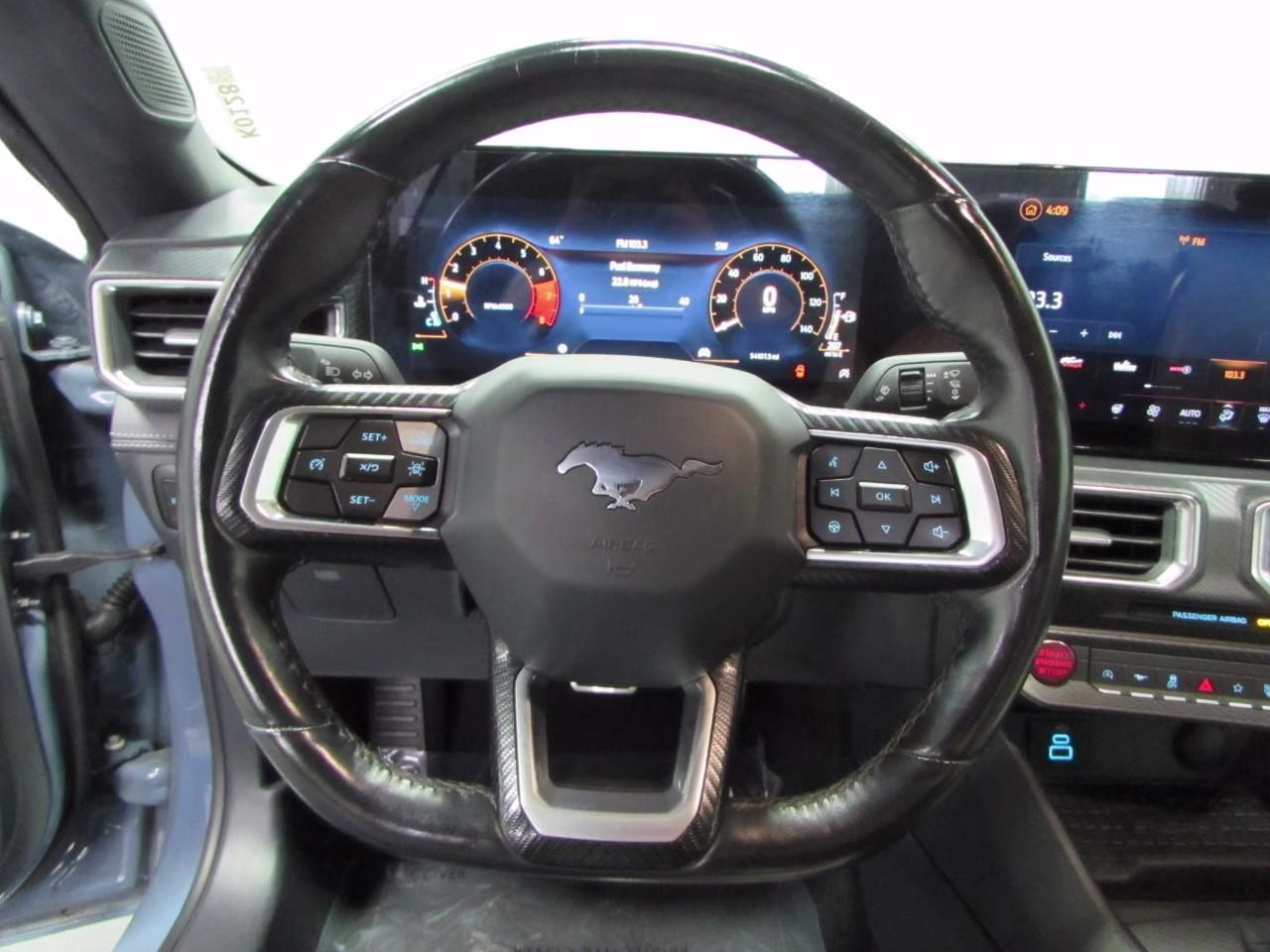 2024 Vapor Blue Metallic Ford Mustang EcoBoost Premium RWD Convertible