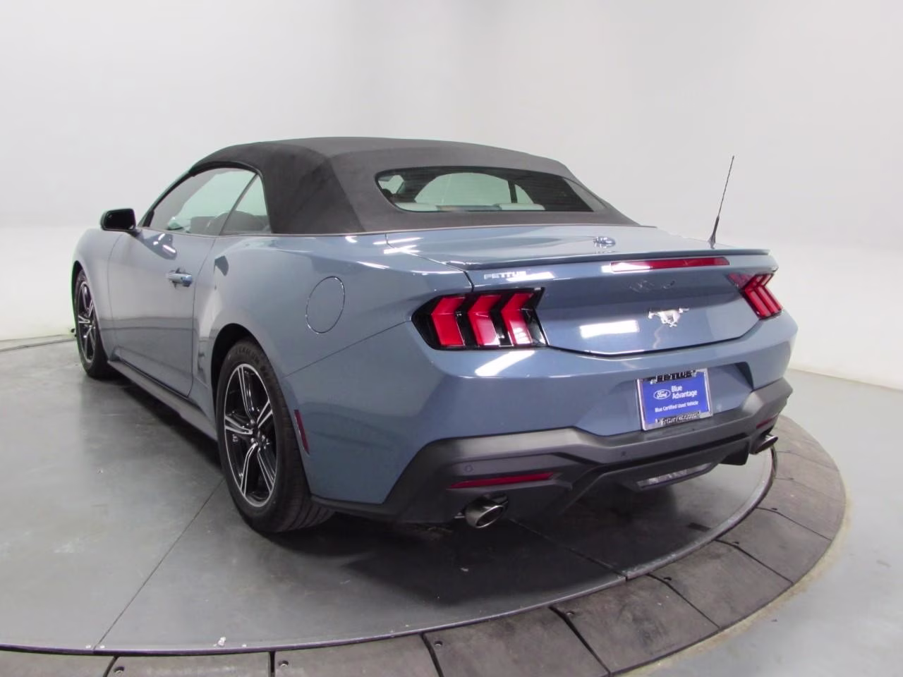 2024 Vapor Blue Metallic Ford Mustang EcoBoost Premium RWD Convertible