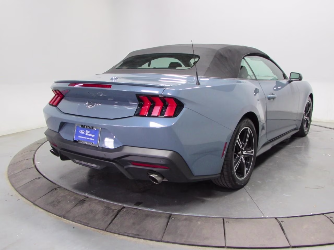 2024 Vapor Blue Metallic Ford Mustang EcoBoost Premium RWD Convertible