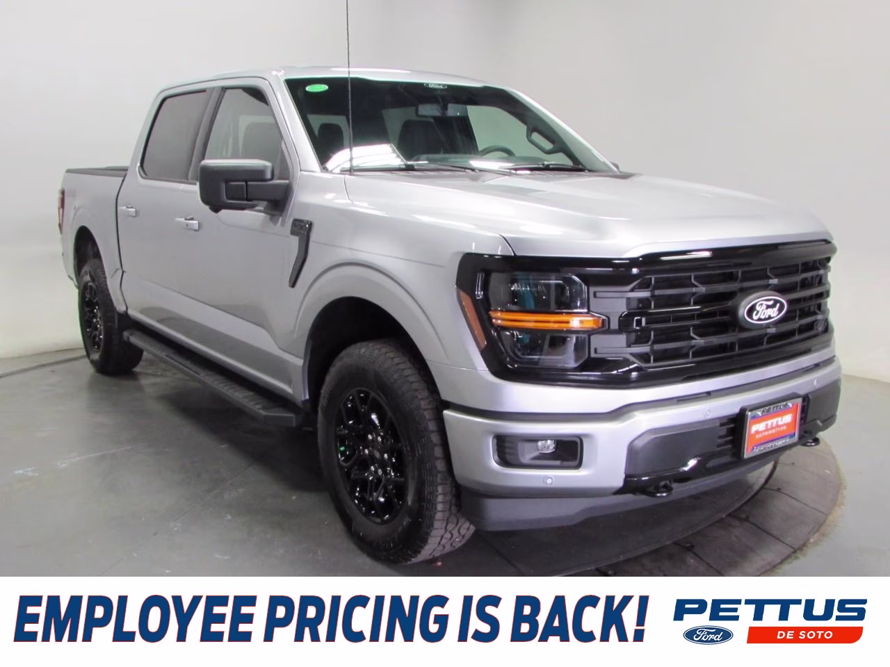 2026 Iconic Silver Metallic Ford F-150 XLT 4X4 Truck
