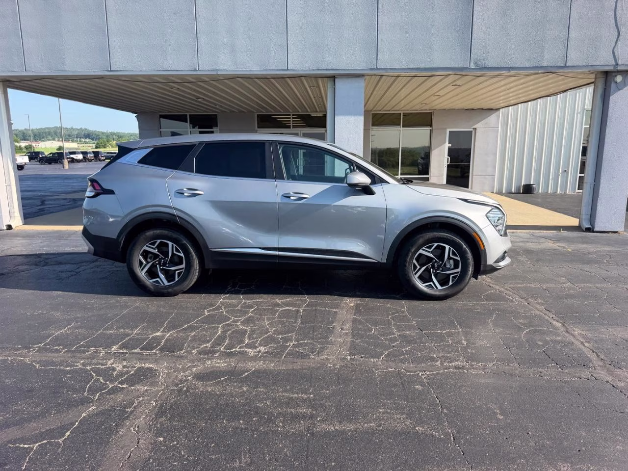 2024 Steel Gray Kia Sportage LX AWD SUV