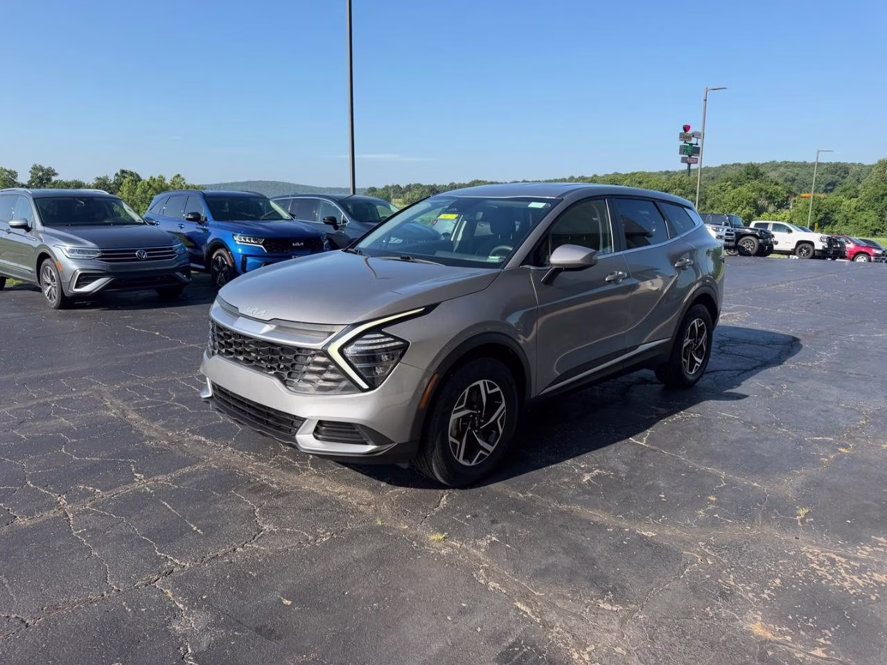 2024 Steel Gray Kia Sportage LX AWD SUV