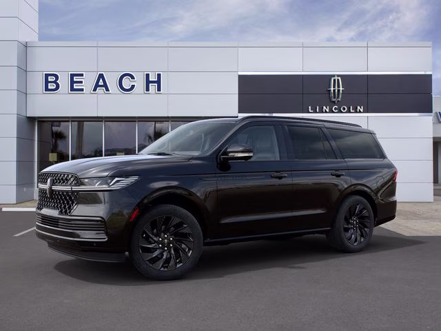 2027 Infinite Black Metallic Clearcoat Lincoln Navigator Reserve 4X4 SUV
