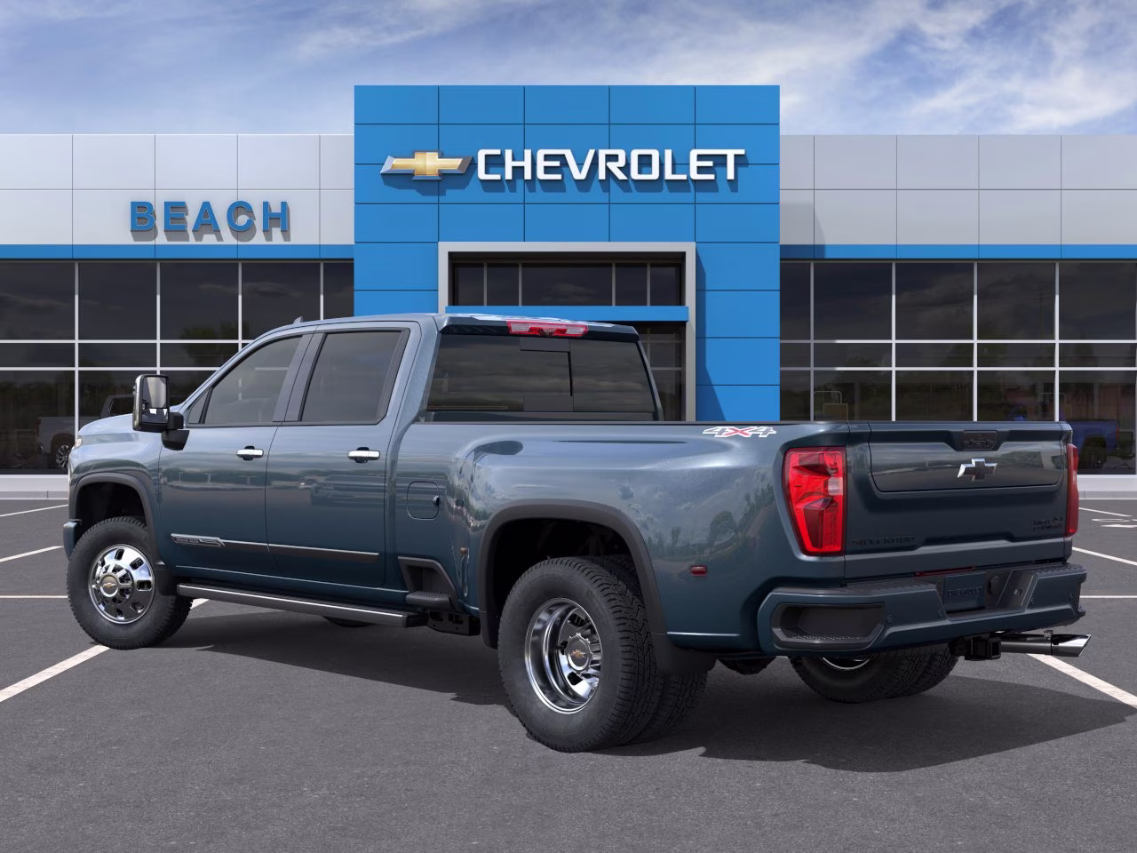 2026 Lakeshore Blue Metallic Chevrolet Silverado 3500 HD High Country DRW 4X4 Truck