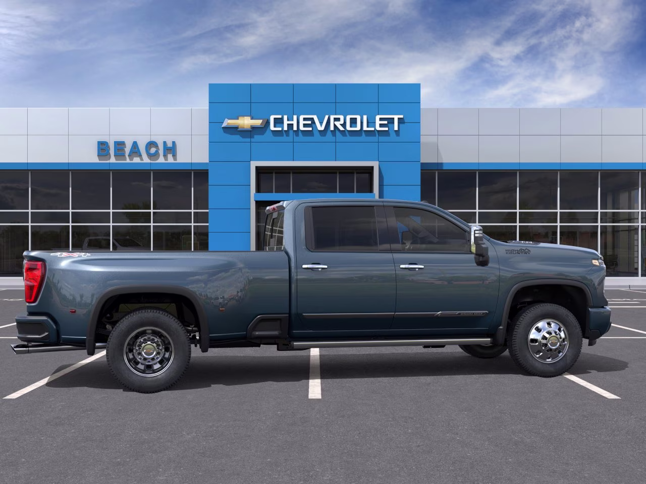 2026 Lakeshore Blue Metallic Chevrolet Silverado 3500 HD High Country DRW 4X4 Truck