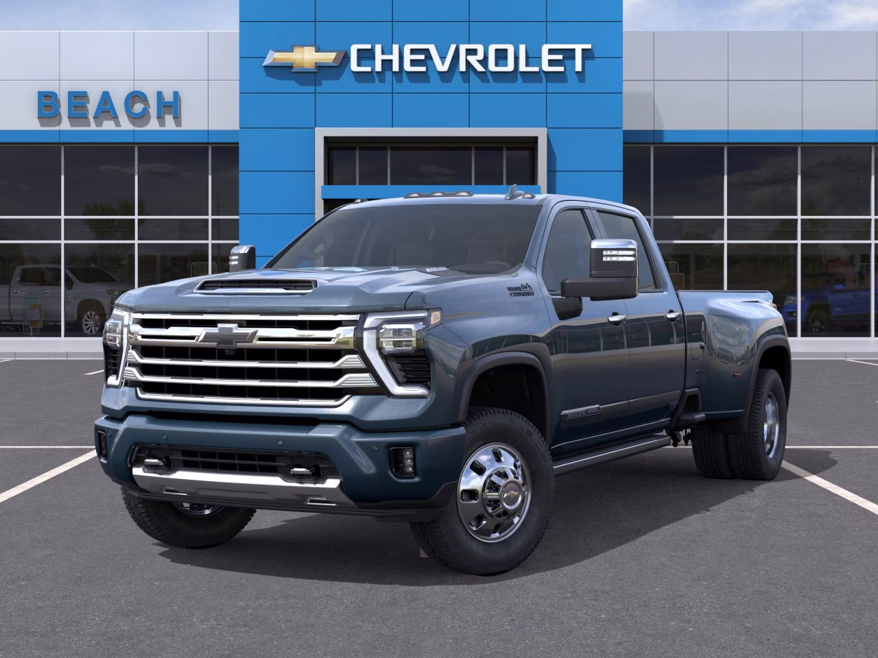 2026 Lakeshore Blue Metallic Chevrolet Silverado 3500 HD High Country DRW 4X4 Truck