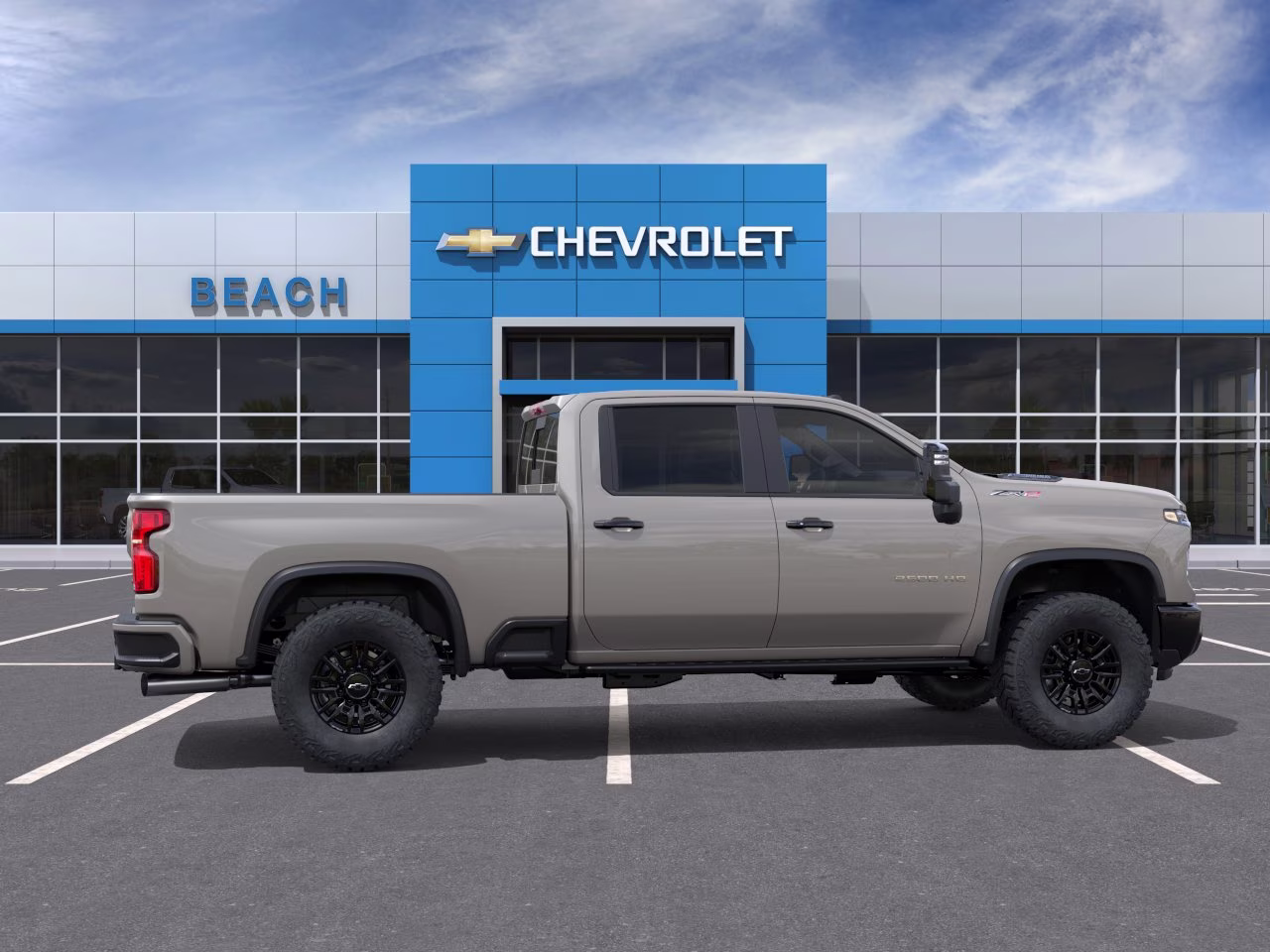 2026 White Sands Chevrolet Silverado 2500 HD ZR2 4X4 Truck