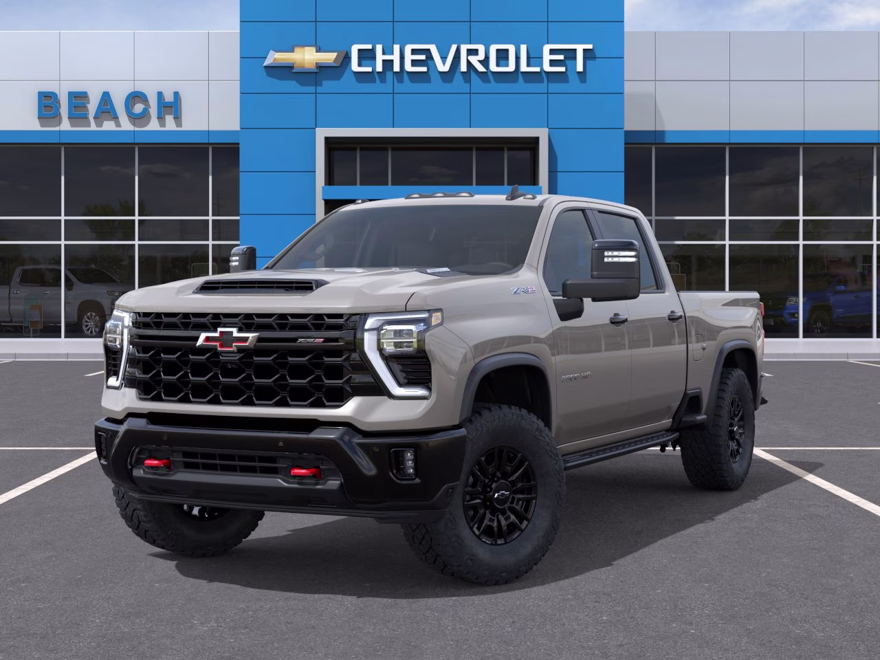 2026 White Sands Chevrolet Silverado 2500 HD ZR2 4X4 Truck