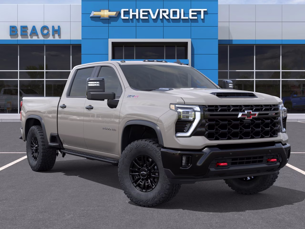 2026 White Sands Chevrolet Silverado 2500 HD ZR2 4X4 Truck