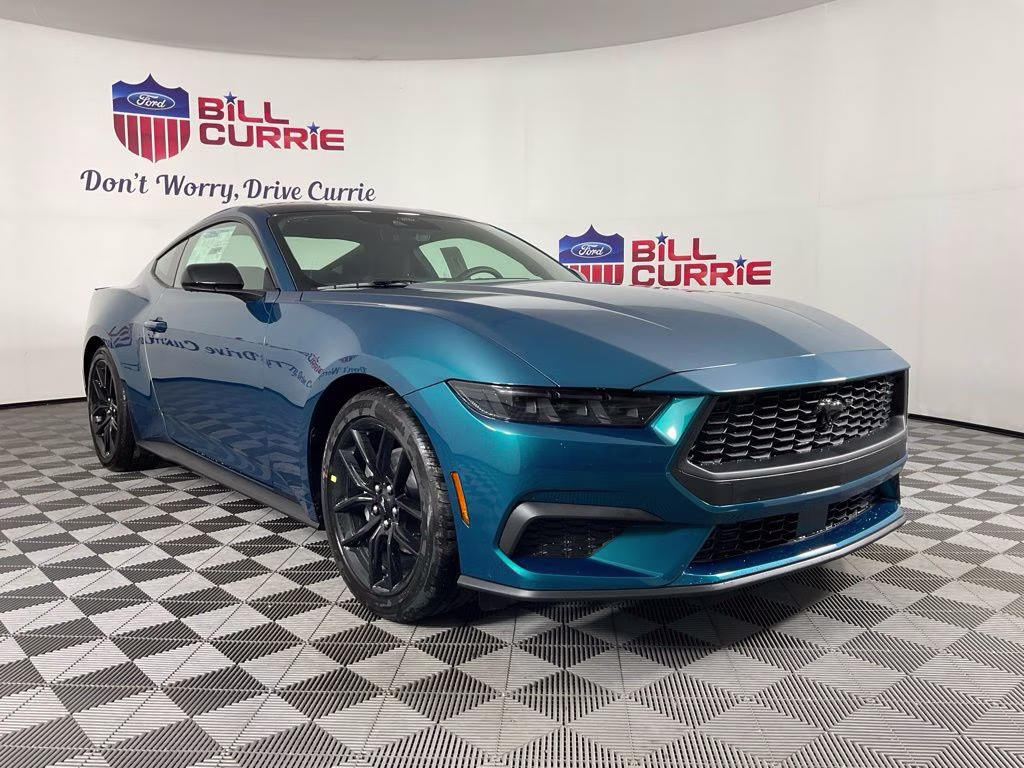 2026 Adriatic Blue Metallic Ford Mustang EcoBoost RWD Coupe